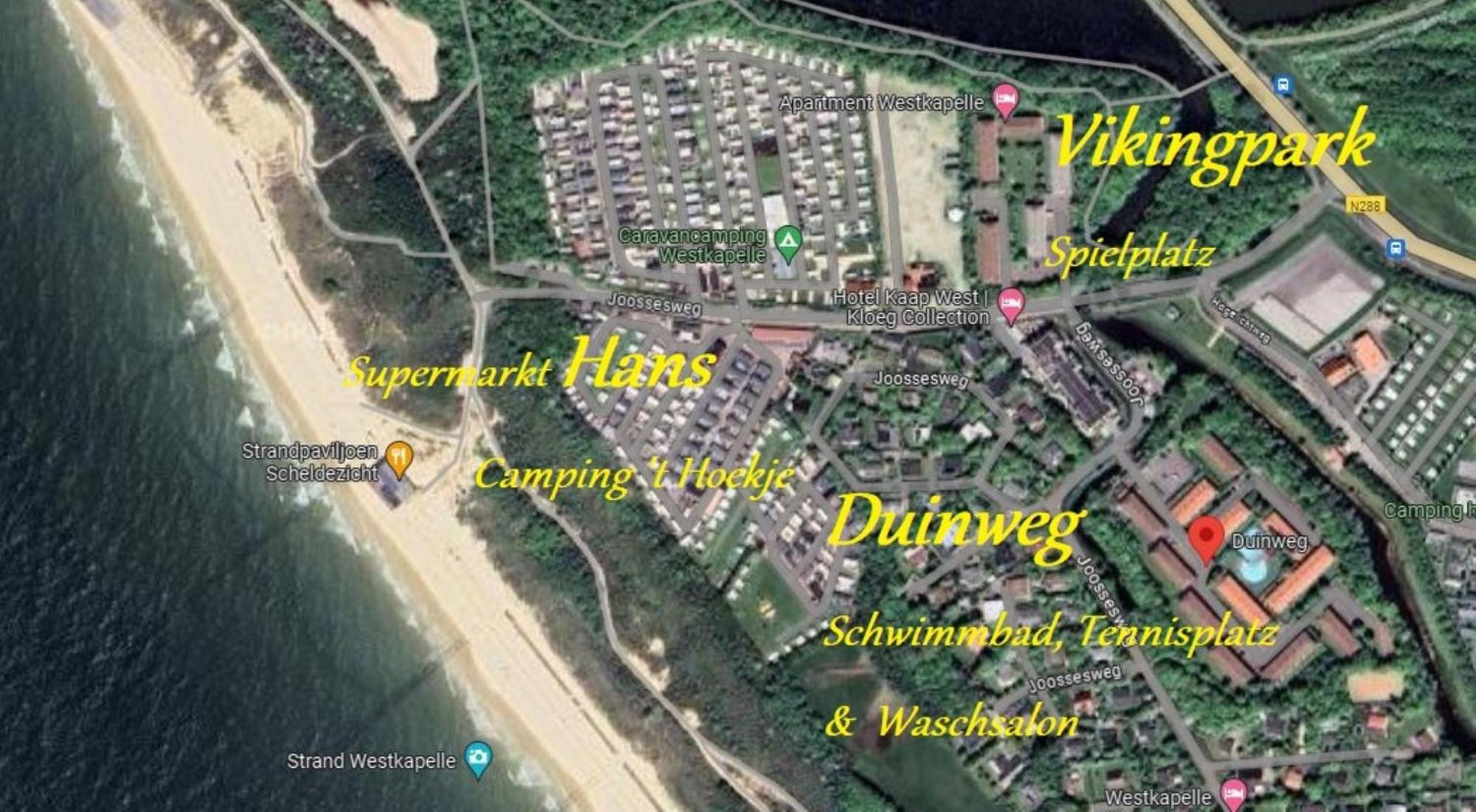 Appartamento Duinzicht 6 Bed By The Sea Westkapelle Esterno foto